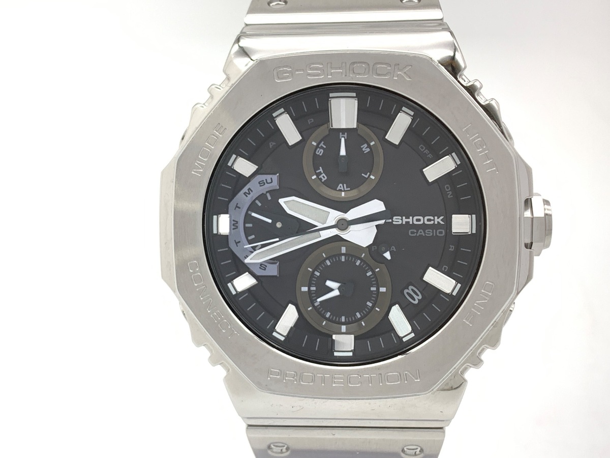 カシオ G-SHOCK ブラック GMC-B2100D-1AJF ステンレススティール