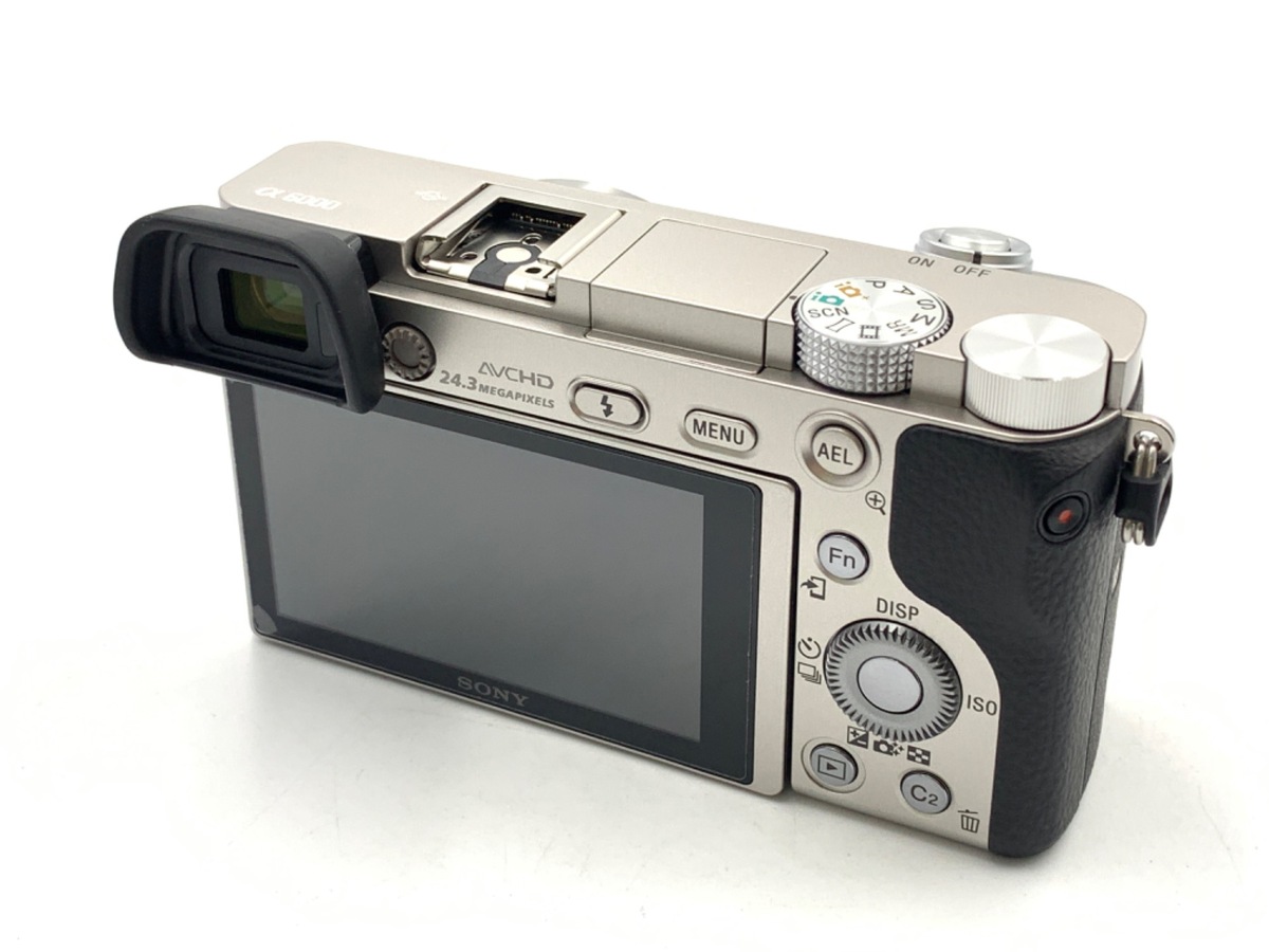 中古：B(並品)】ソニー α6000 ボディ シルバー [ILCE-6000 S