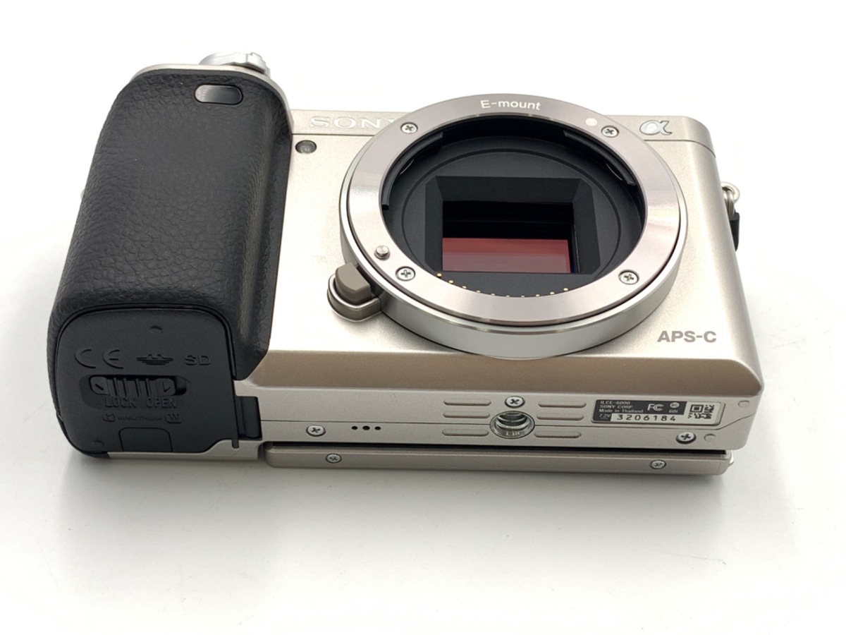 中古：B(並品)】ソニー α6000 ボディ シルバー [ILCE-6000 S