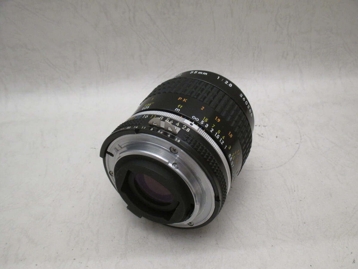 中古：B(並品)】ニコン Ai Micro-Nikkor 55mm F2.8S | 2184360353483