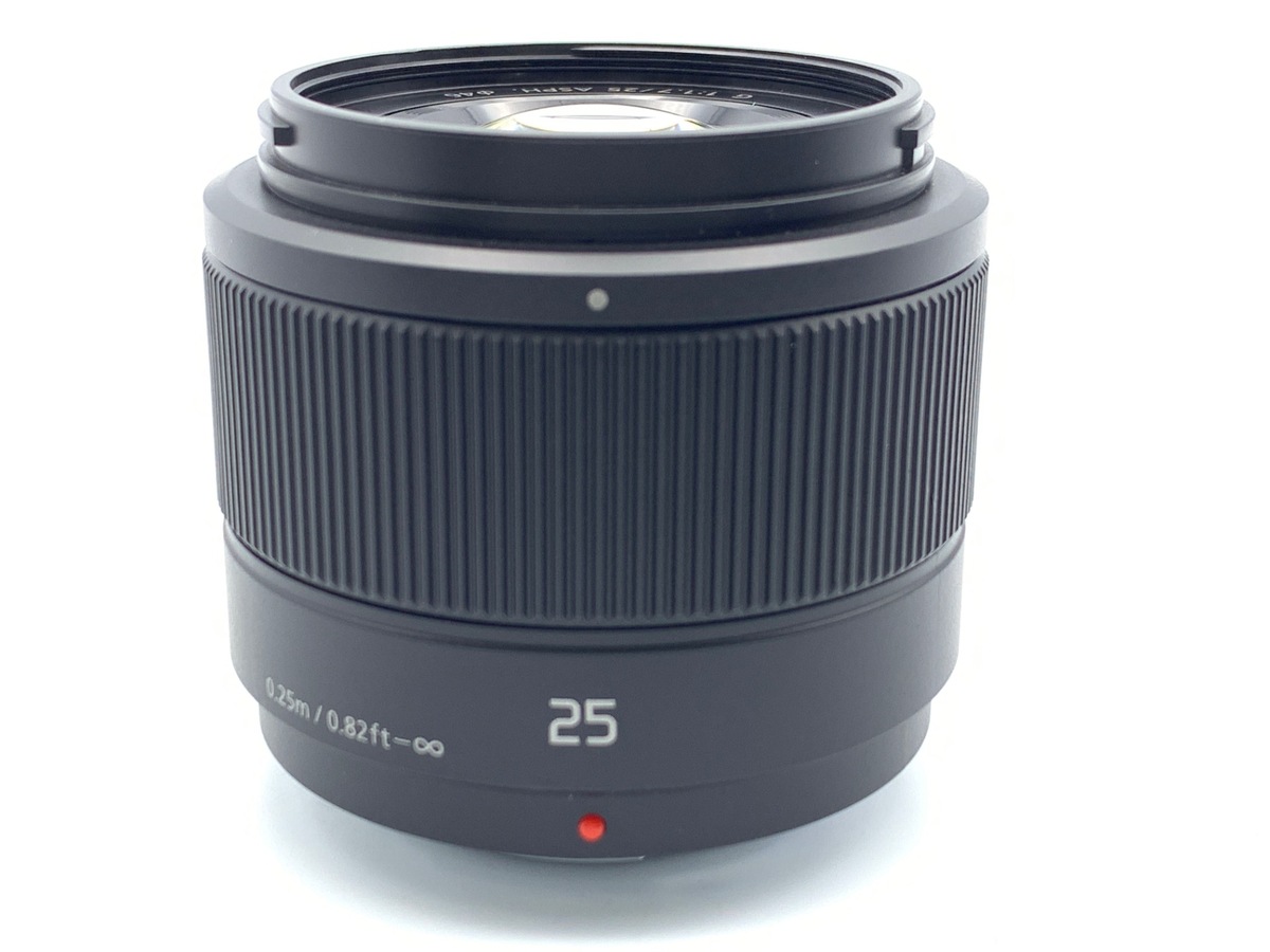 LUMIX G 25mm/F1.7 ASPH. H-H025-K [ブラック] 中古価格比較