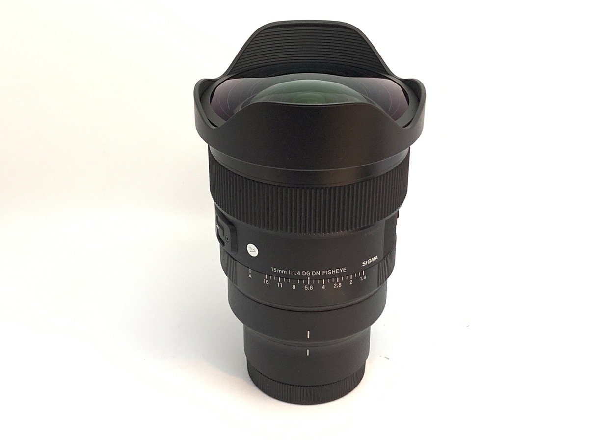 【中古】シグマ 15mm F1.4 DG DN DIAGONAL FISHEYE Art Lマウント用