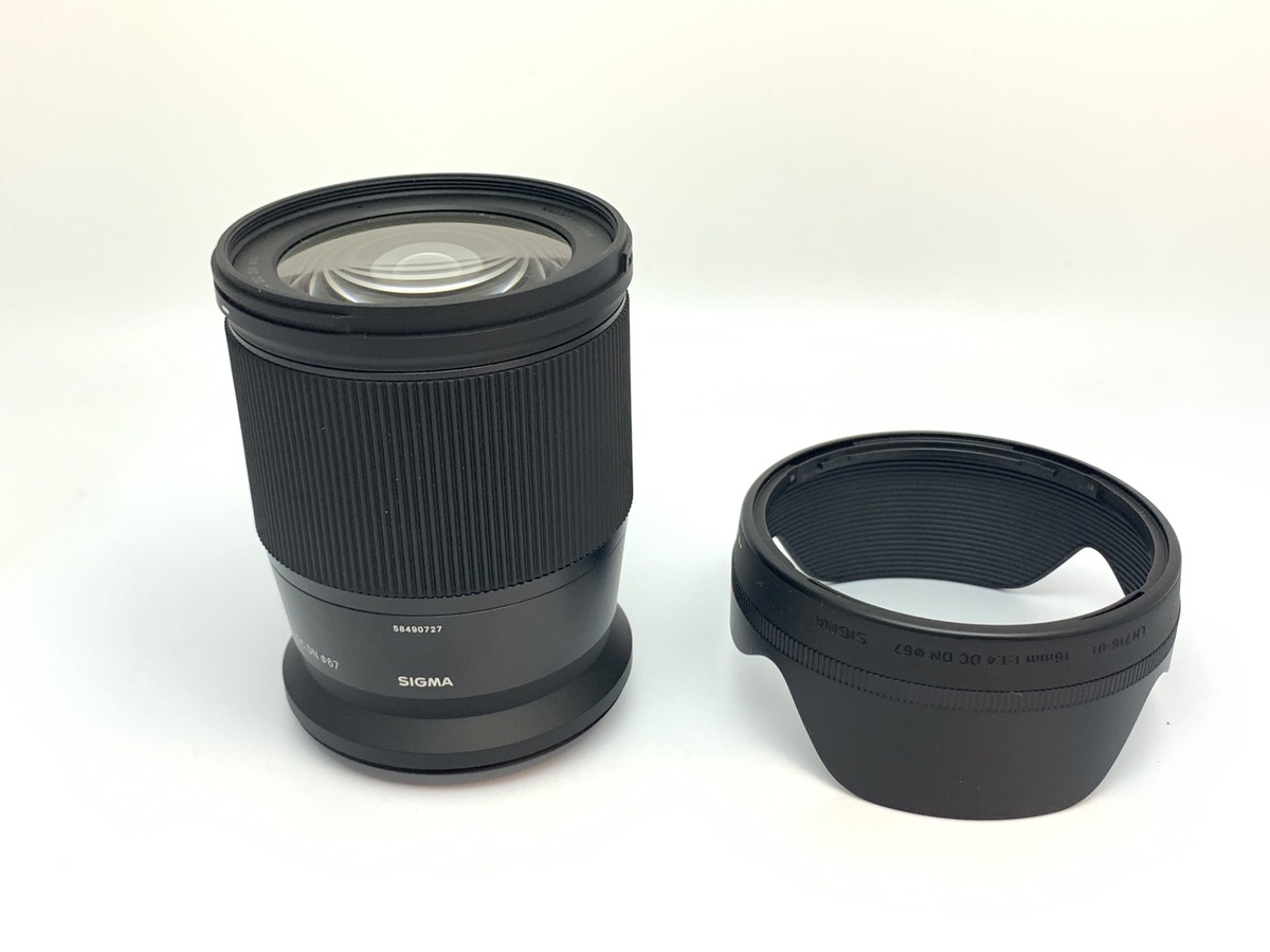 中古：A(美品)】シグマ 16mm F1.4 DC DN Contemporary キヤノンRF用