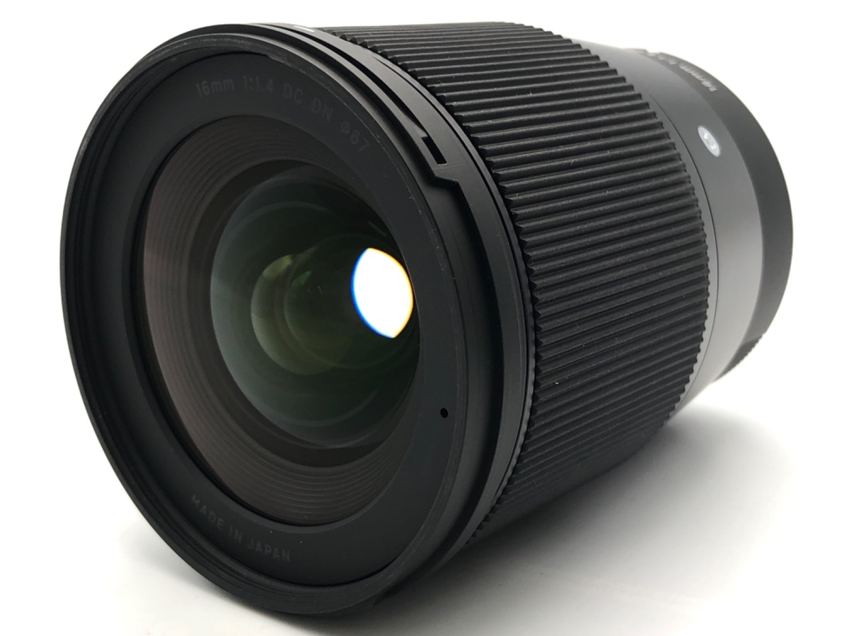 【中古】シグマ 16mm F1.4 DC DN Contemporary フジフイルムX用