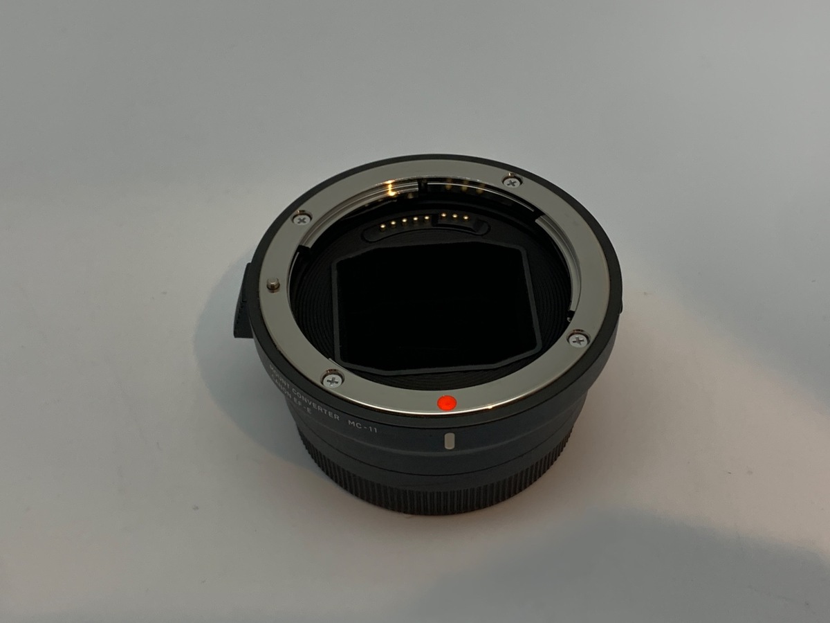 【中古】シグマ マウントコンバーター MC-11 キヤノン用 [レンズ側：キヤノンEF ボディ側：ソニーE]