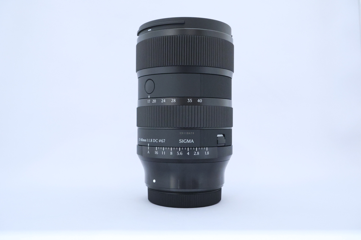 中古：AB(良品)】シグマ 17-40mm F1.8 DC Art フジフイルムX用