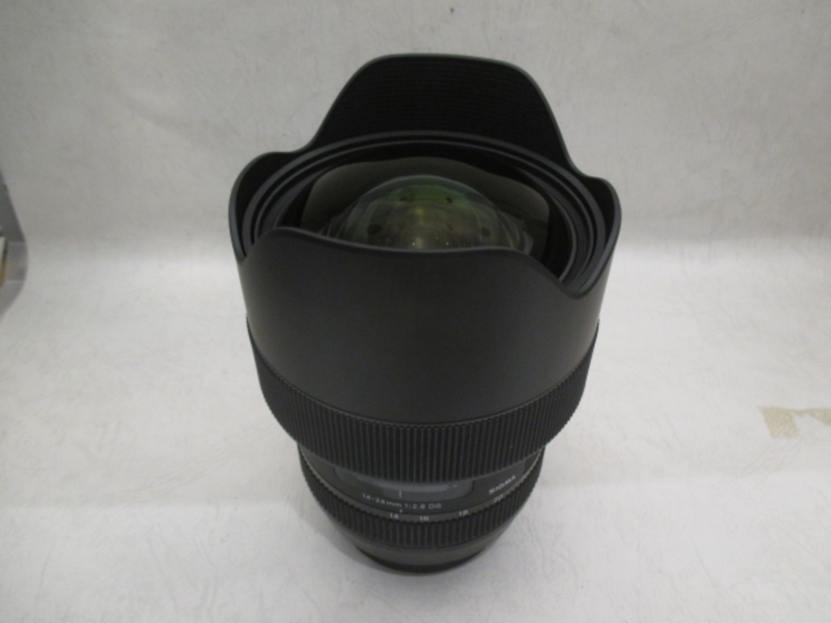 中古：A(美品)】シグマ 14-24mm F2.8 DG HSM Art キヤノン用