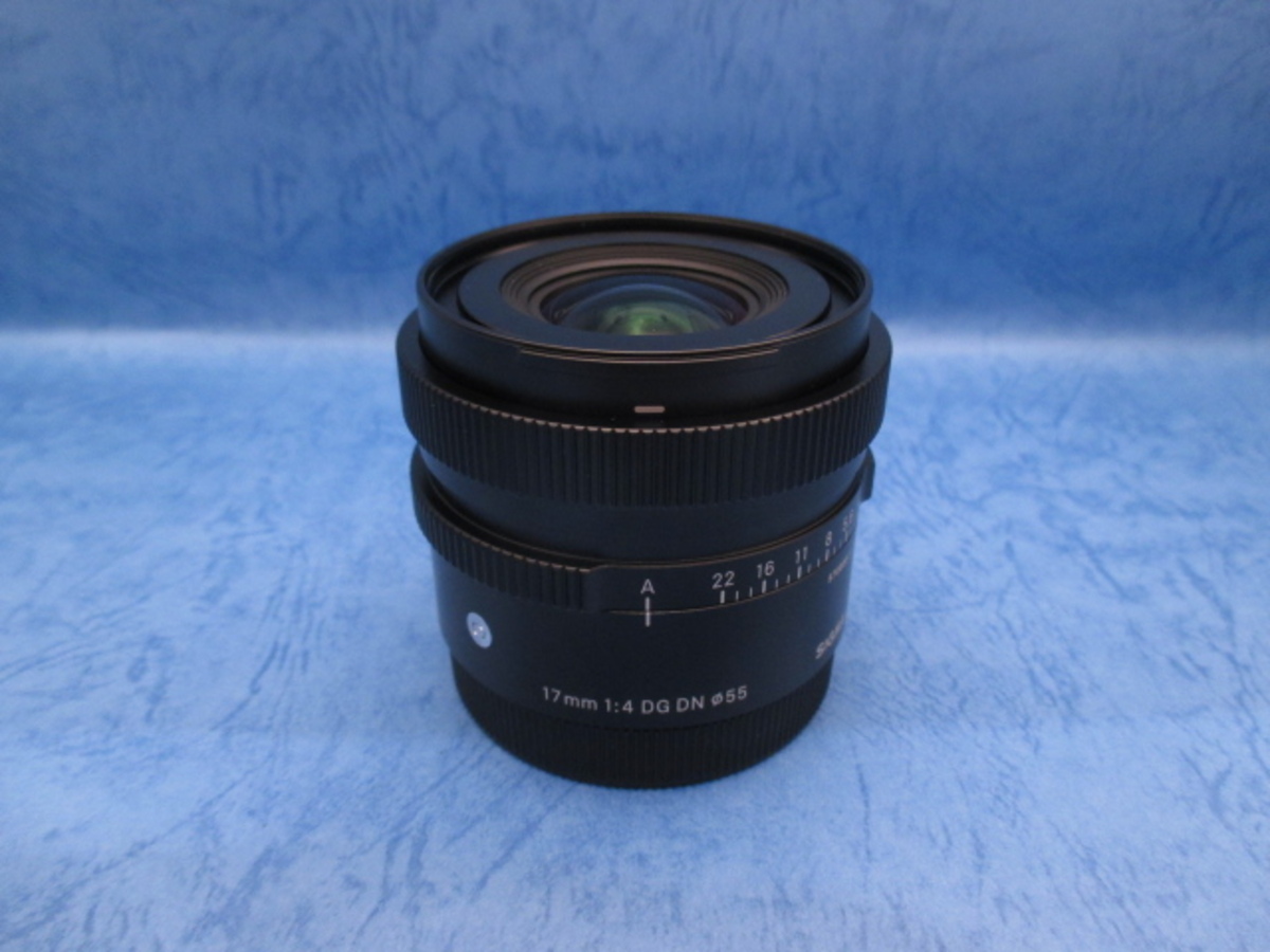 中古：A(美品)】シグマ 17mm F4 DG DN Contemporary ソニーE用