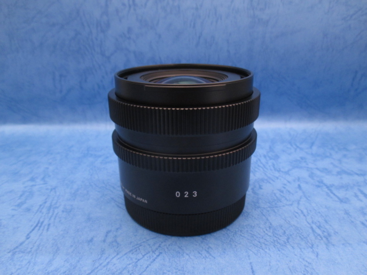 中古：A(美品)】シグマ 17mm F4 DG DN Contemporary ソニーE用