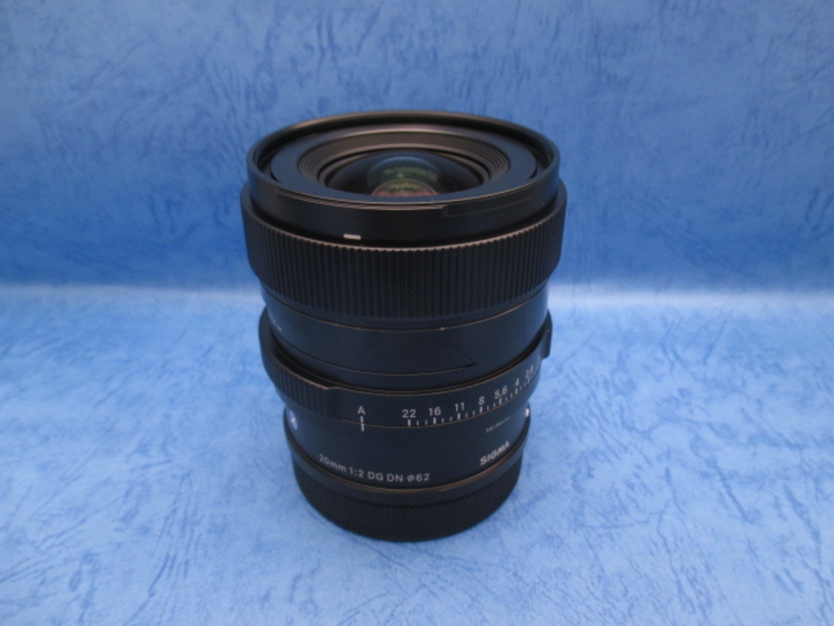 [中古・使用感あり] 20mm F2 DG DN | Contemporary 中古：A(美品)】シグマ 20mm F2 DG DN Contemporary Lマウント用