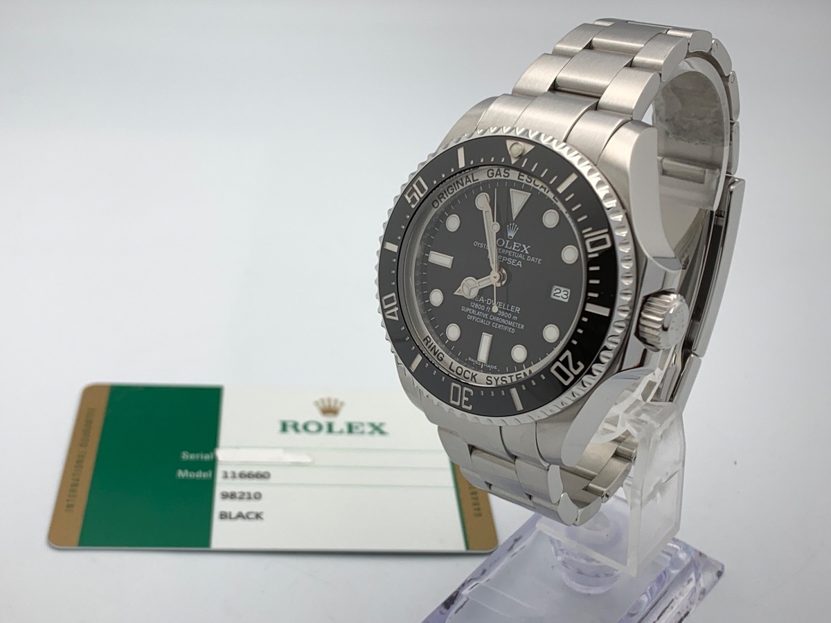 ロレックス(ROLEX) シードゥエラー ブラック 116660 ステンレススティール