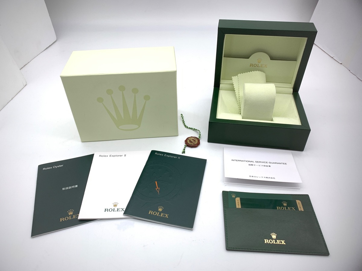 ロレックス(ROLEX) エクスプローラーII ホワイト 216570 ステンレススティール