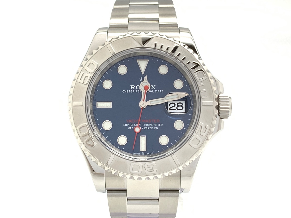 ロレックス(ROLEX) ヨットマスター ブルー 126622 ステンレススティール/プラチナ
