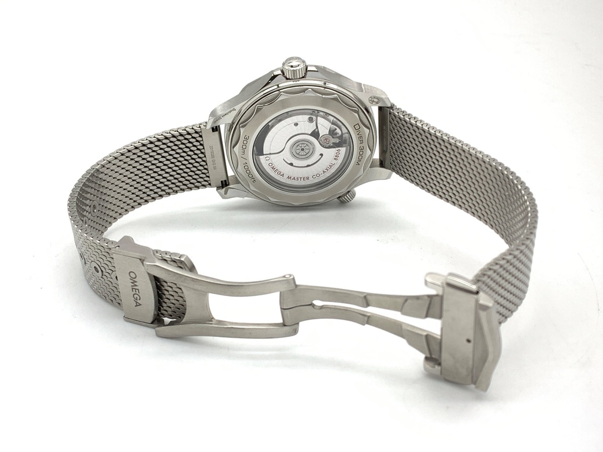 オメガ(OMEGA) シーマスター ダイバー300M ブラック 210.30.42.20.01.010 ステンレススティール