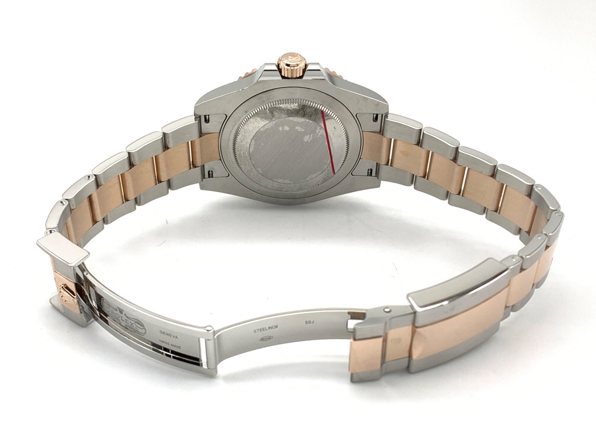 ロレックス(ROLEX) GMTマスターII ブラック 126711CHNR ステンレススティール/ローズゴールド オイスターブレス ブラック/ブルーベゼル