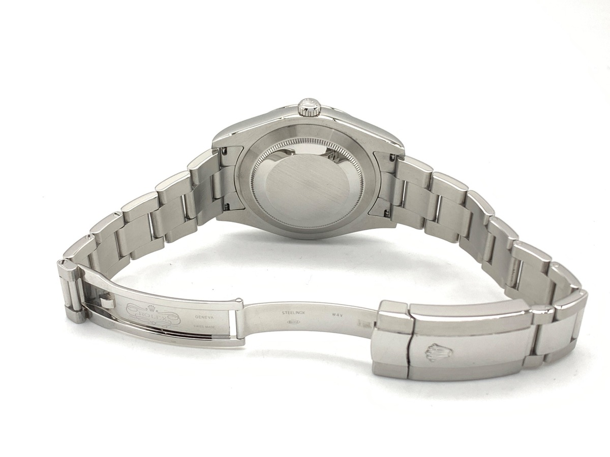 ロレックス(ROLEX) デイトジャスト II ブラック 116334 ステンレススティール/ホワイトゴールド ローマ オイスターブレス