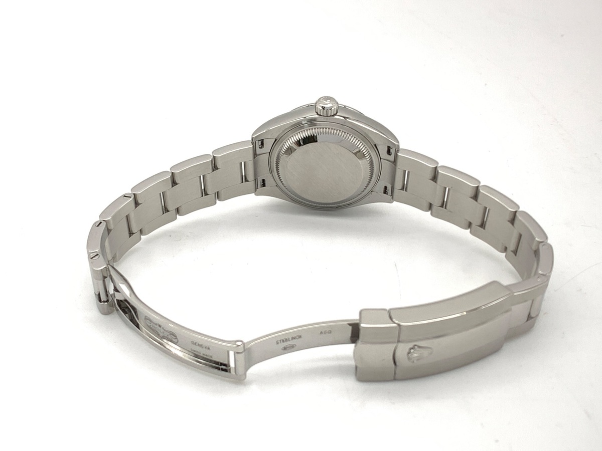 ロレックス(ROLEX) デイトジャスト 28 ピンク 279160 ステンレススティール オイスターブレス