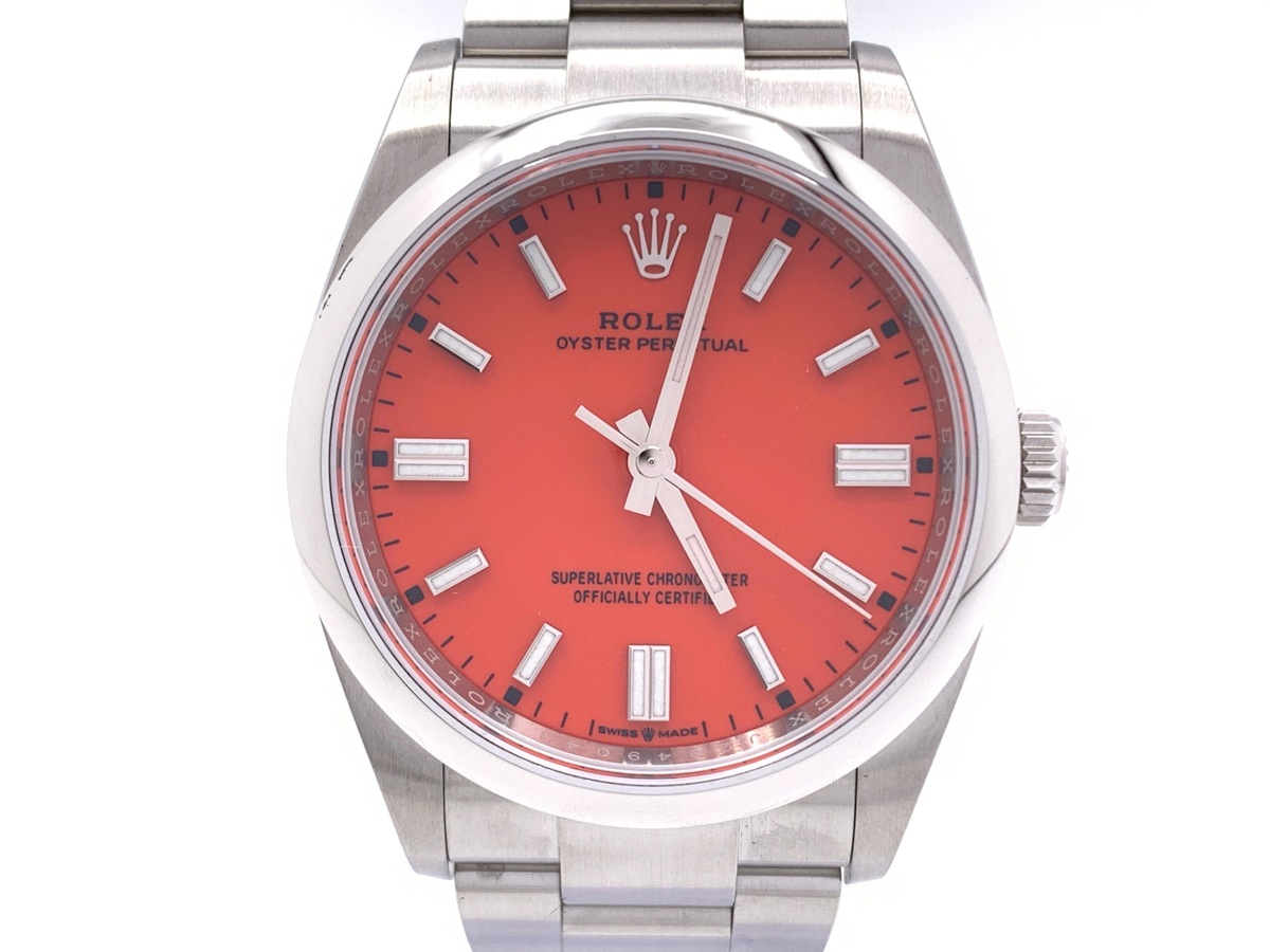 ロレックス(ROLEX) オイスターパーペチュアル 36 コーラルレッド 126000 ステンレススティール オイスターブレス