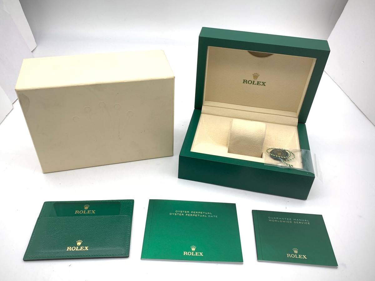 ロレックス(ROLEX) オイスターパーペチュアル 41 グリーン 124300 ステンレススティール オイスターブレス