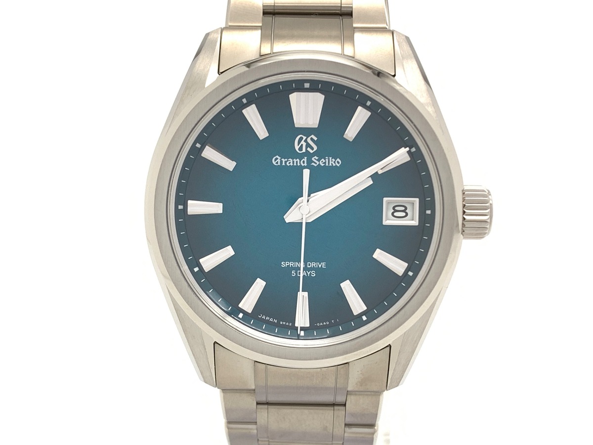 グランドセイコー スプリングドライブ エボリューション9コレクション エメラルドグリーン SLGA025/9RA2-0AF0 チタン