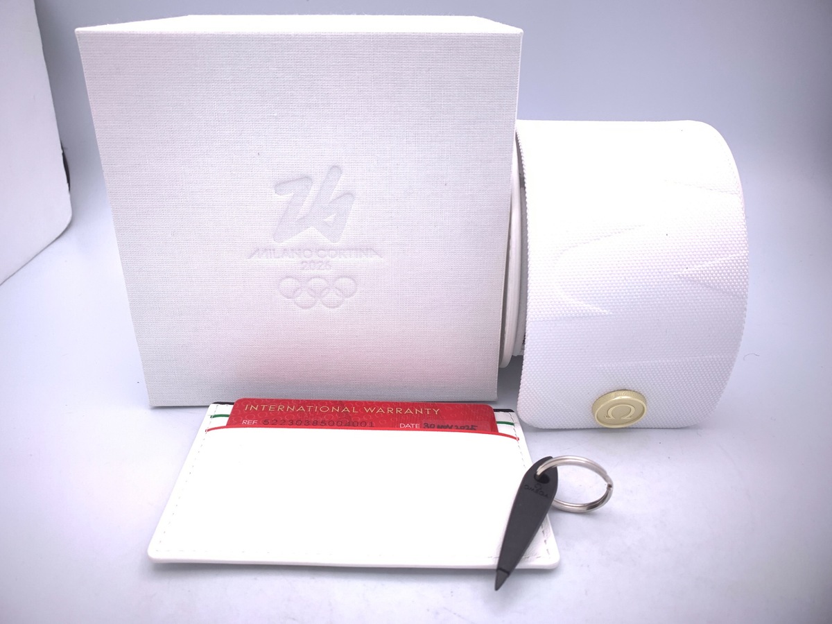 オメガ(OMEGA) スピードマスター ホワイト 522.30.38.50.04.001 ステンレススティール 2026年ミラノオリンピック