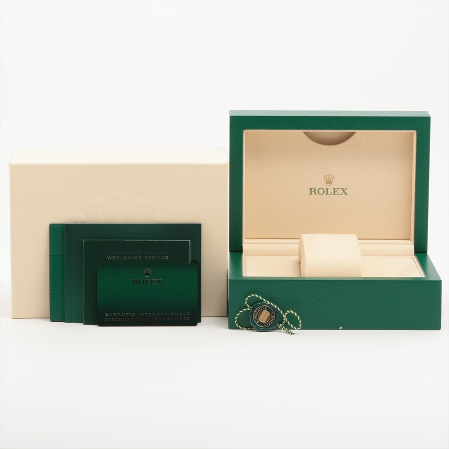 ロレックス(ROLEX) デイトジャスト 41 ミントグリーン 126334 ステンレススティール/ホワイトゴールド ジュビリーブレス