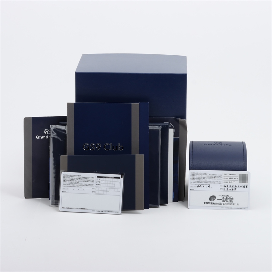 グランドセイコー メカニカル シルバー SBGJ277/9S86-00K0 ステンレススティール