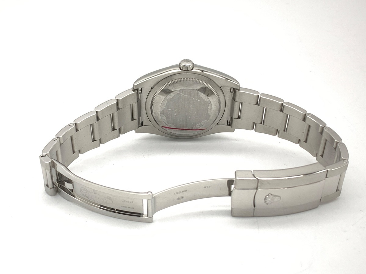 ロレックス(ROLEX) デイトジャスト 36 ブラック 116200 ステンレススティール ローマ オイスターブレス