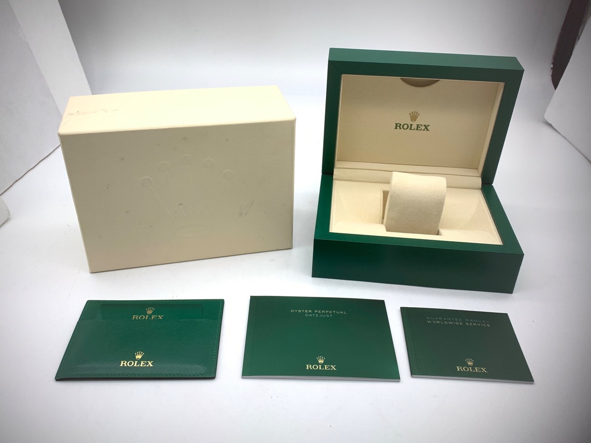 ロレックス(ROLEX) デイトジャスト 41 ブルー 126300 ステンレススティール ローマ オイスターブレス