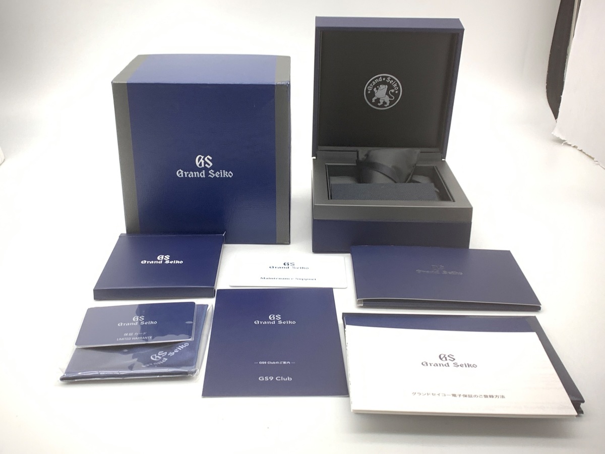 グランドセイコー メカニカル ブルー SBGR325/9S65-00W0 ステンレススティール