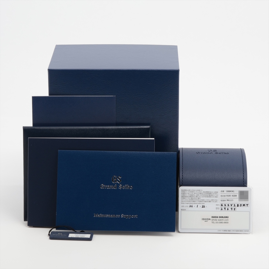 グランドセイコー メカニカル ヘリテージコレクション ピンク SBGH341/9S85-02D0 チタン