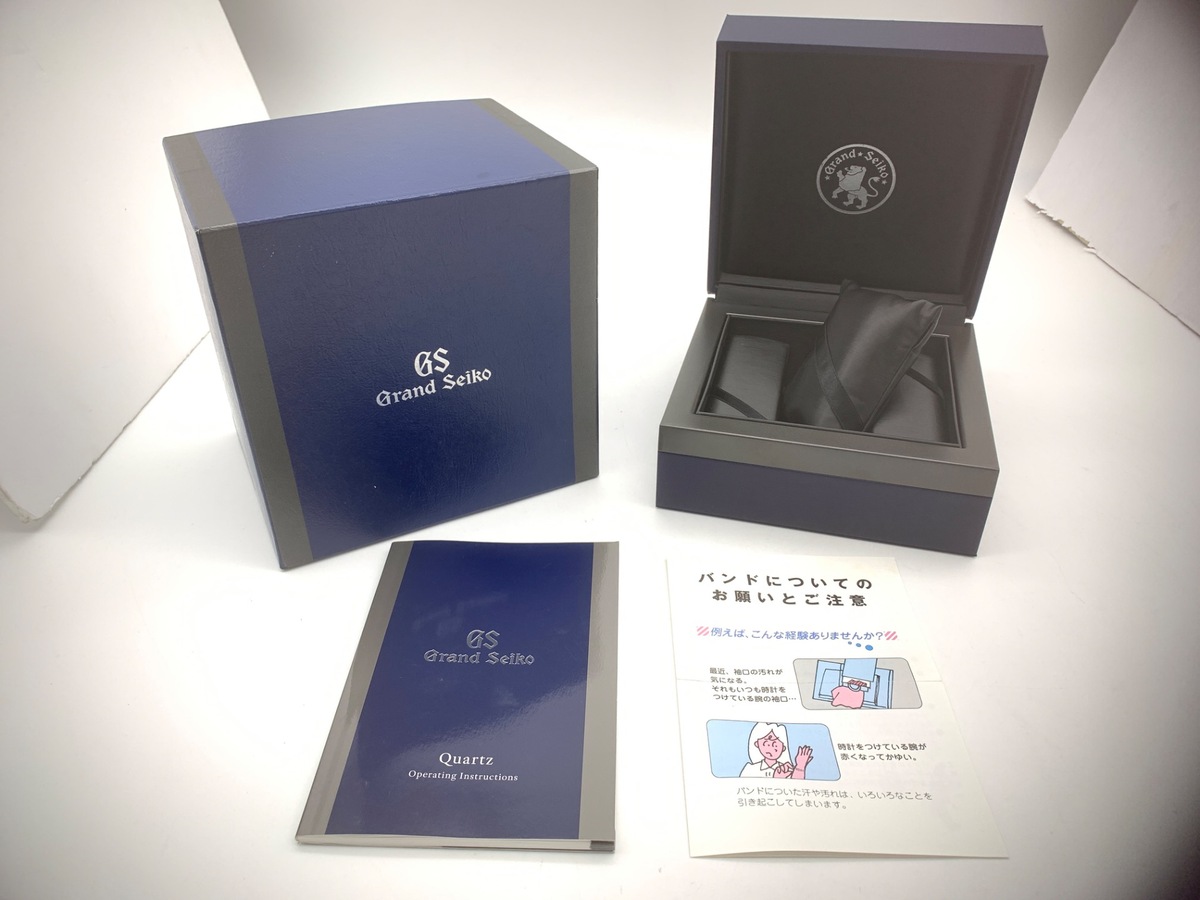 グランドセイコー クォーツ ブルー SBGV225/9F82-0AF0 ステンレススティール