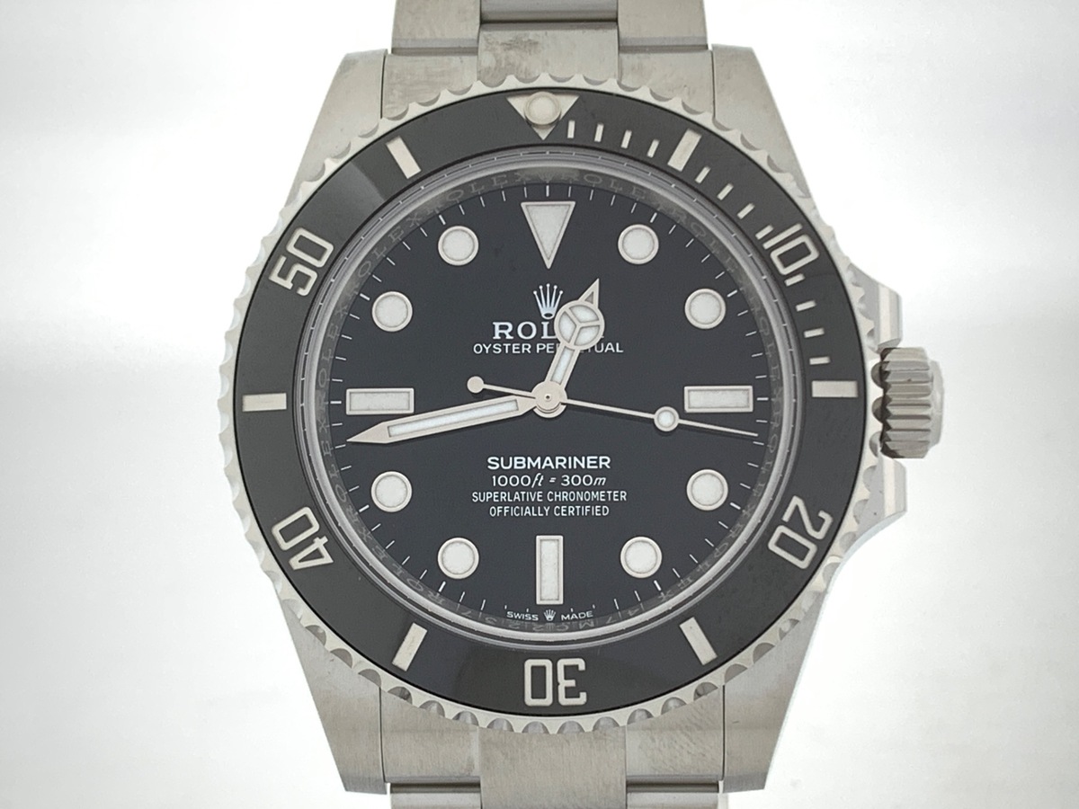 ロレックス(ROLEX) サブマリーナー ブラック 124060 ステンレススティール