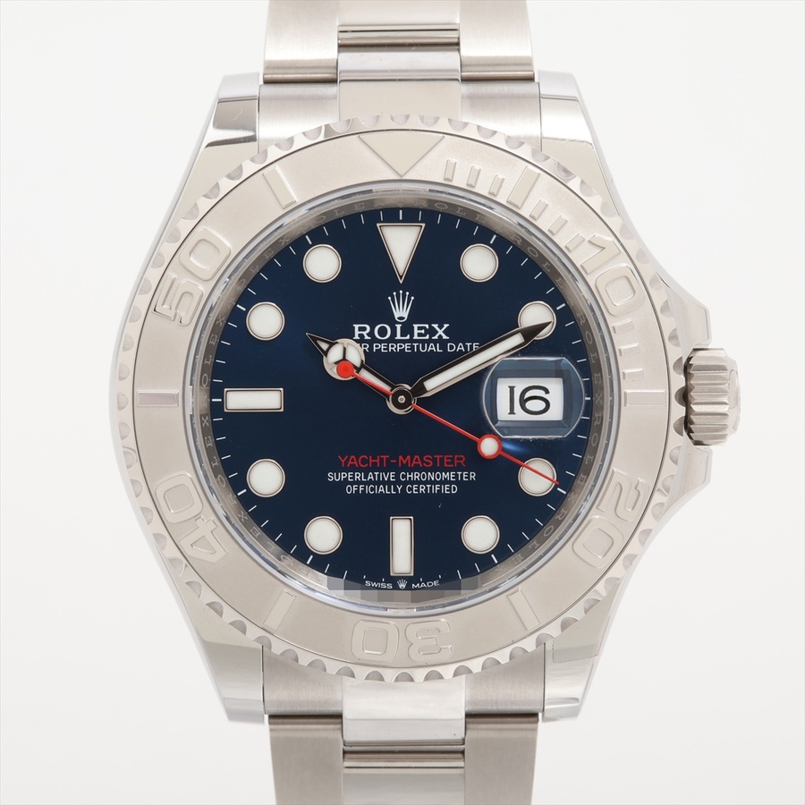 ロレックス(ROLEX) ヨットマスター ブルー 126622 ステンレススティール/プラチナ