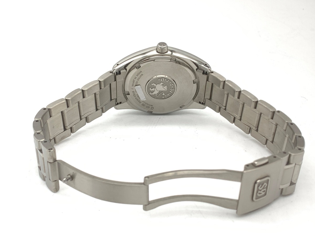 グランドセイコー クォーツ ホワイト SBGX355/9F62-0AR0 雪白 チタン