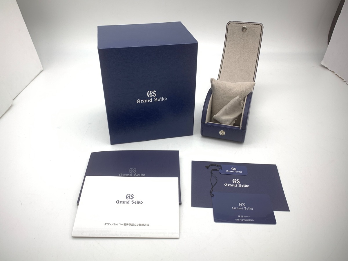グランドセイコー クォーツ ホワイト SBGX355/9F62-0AR0 雪白 チタン