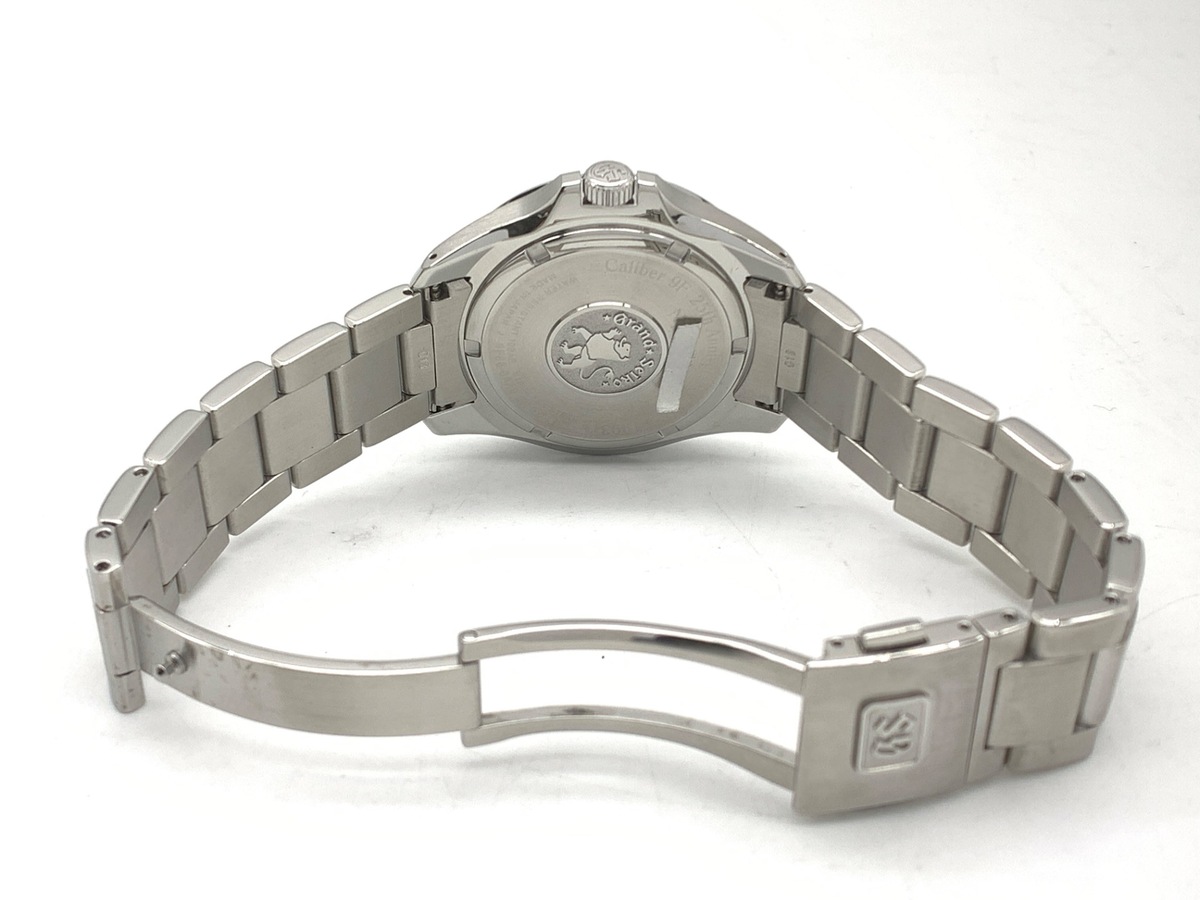 グランドセイコー クォーツ GMT ブラック SBGN001/9F86-0AA0 ステンレススティール