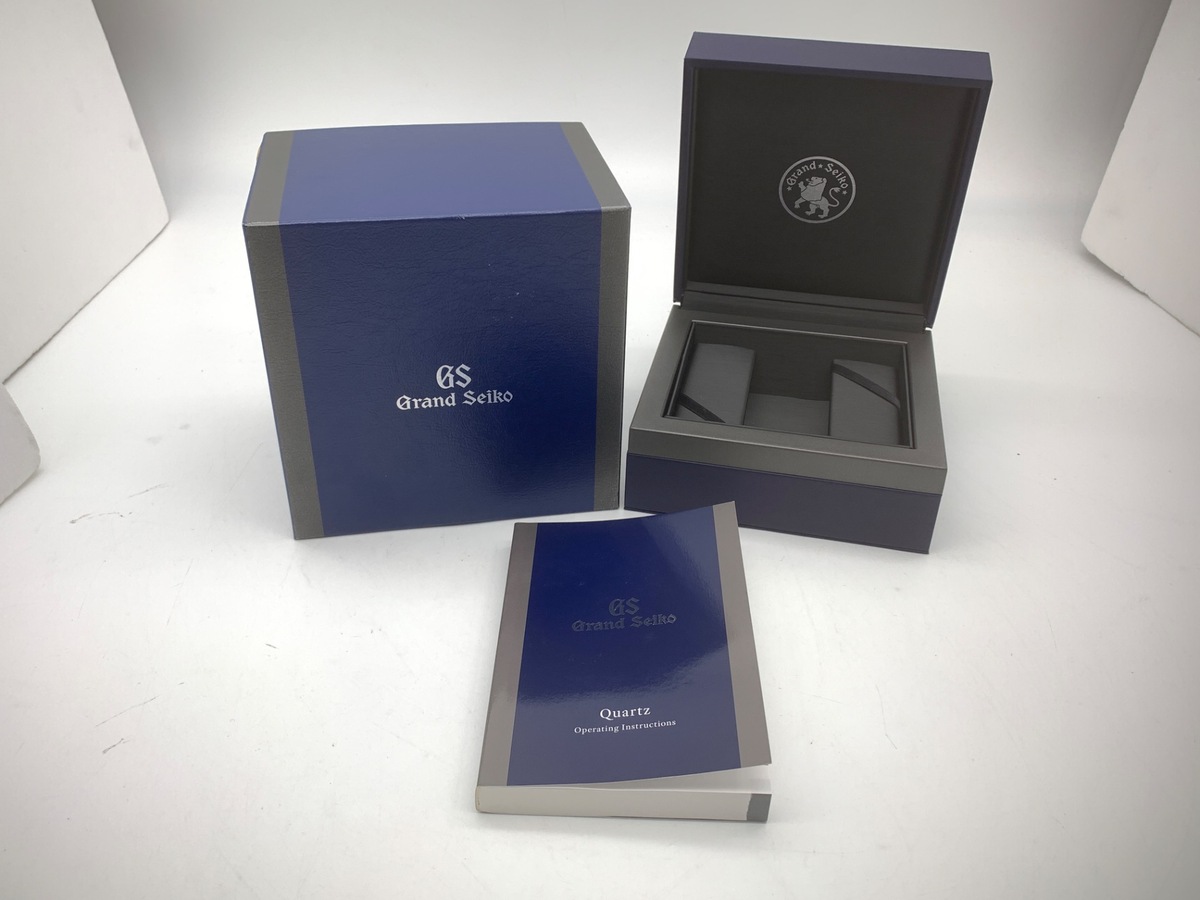 グランドセイコー クォーツ GMT ブラック SBGN001/9F86-0AA0 ステンレススティール