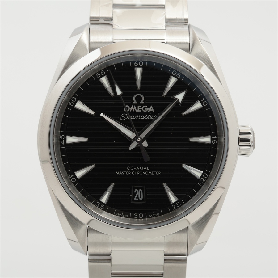 オメガ(OMEGA) シーマスター アクアテラ ブラック 220.10.38.20.01.001 ステンレススティール