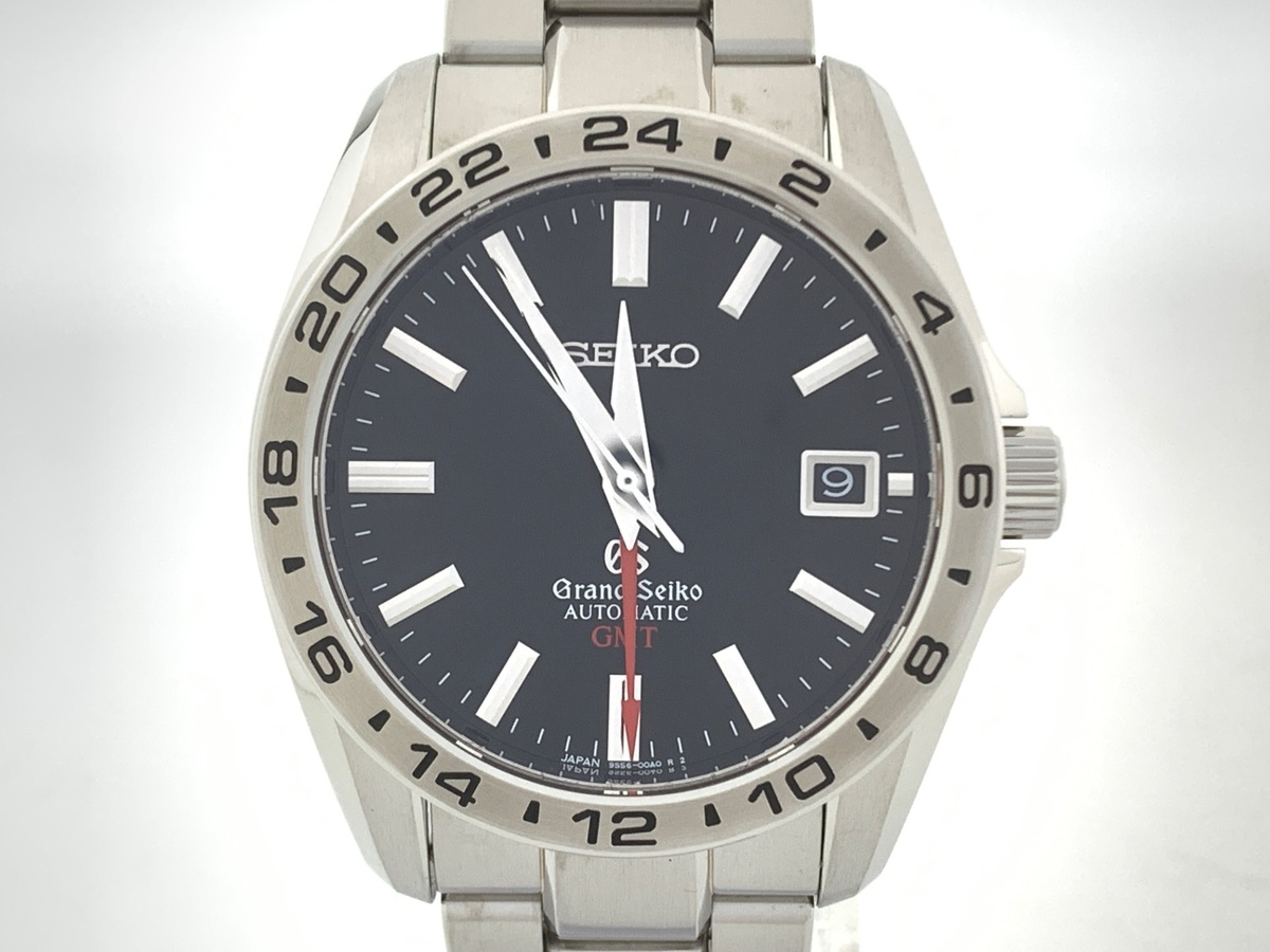 グランドセイコー メカニカル GMT ブラック SBGM001/9S56-00A0 