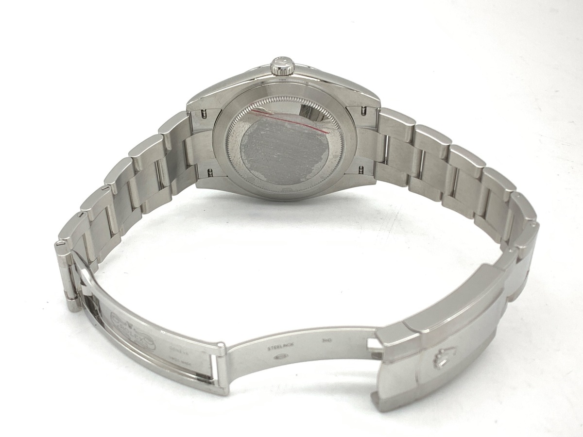 ロレックス(ROLEX) デイトジャスト 41 ブラック 126300 ステンレススティール オイスターブレス