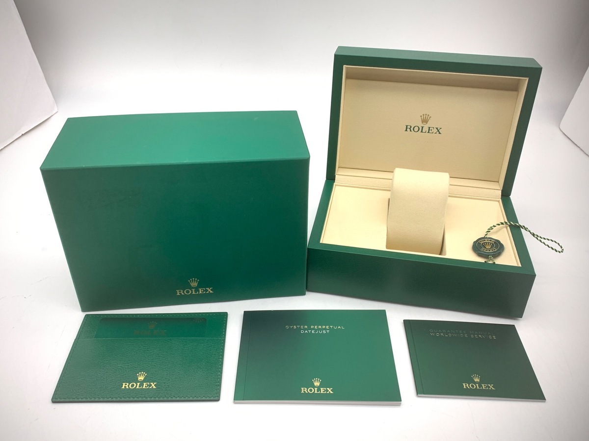 ロレックス(ROLEX) デイトジャスト 41 ブラック 126300 ステンレススティール オイスターブレス