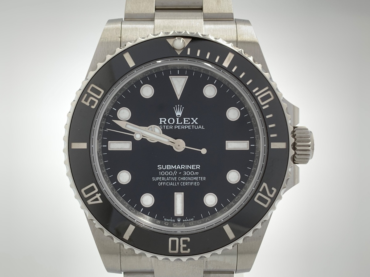 ロレックス(ROLEX) サブマリーナー ブラック 124060 ステンレススティール