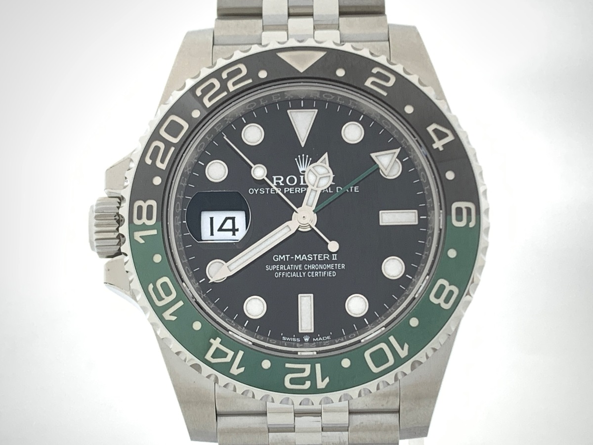 ロレックス(ROLEX) GMTマスターII ブラック 126720VTNR ステンレススティール ジュビリーブレス