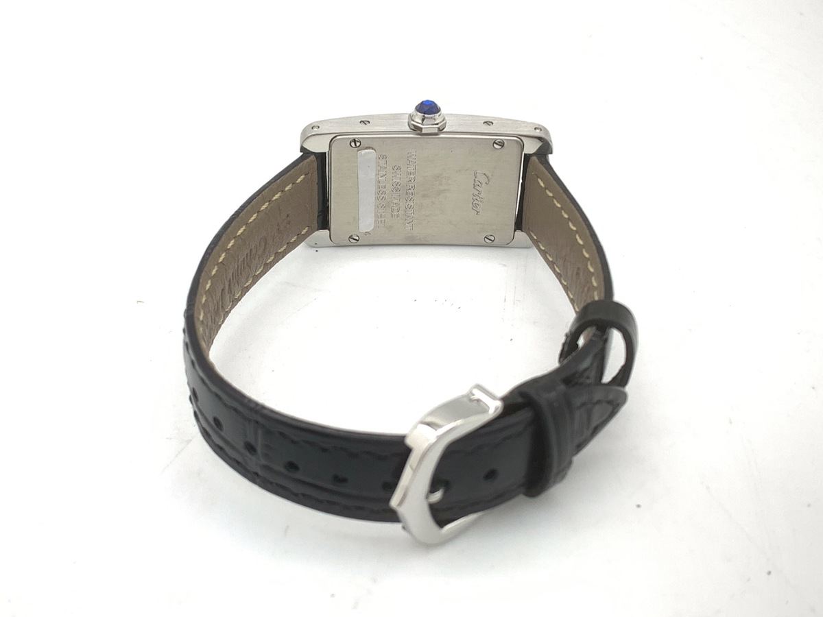 中古：A(美品)】カルティエ タンクアメリカン SM シルバー WSTA0043 
