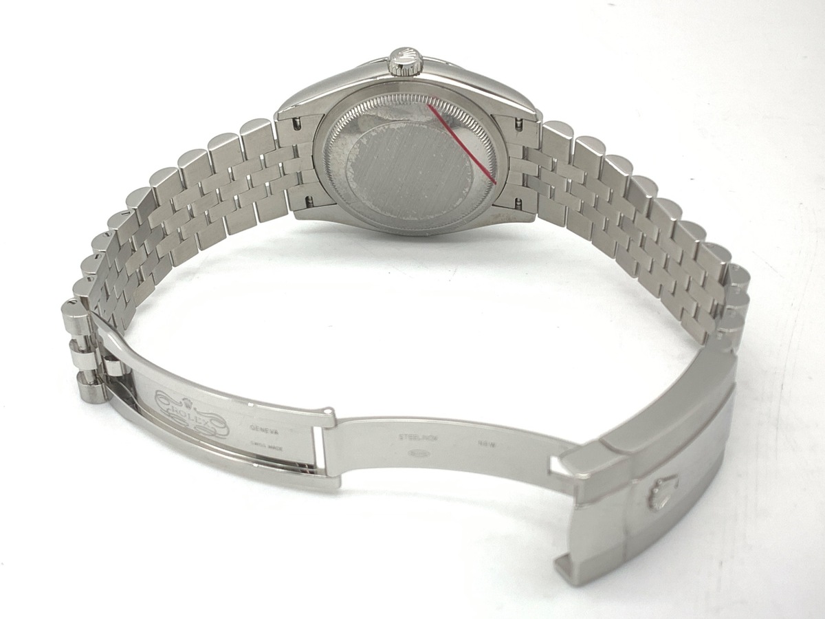ロレックス(ROLEX) デイトジャスト 36 スレート/グリーン [グレー系] 126200 ステンレススティール ローマ ジュビリーブレス