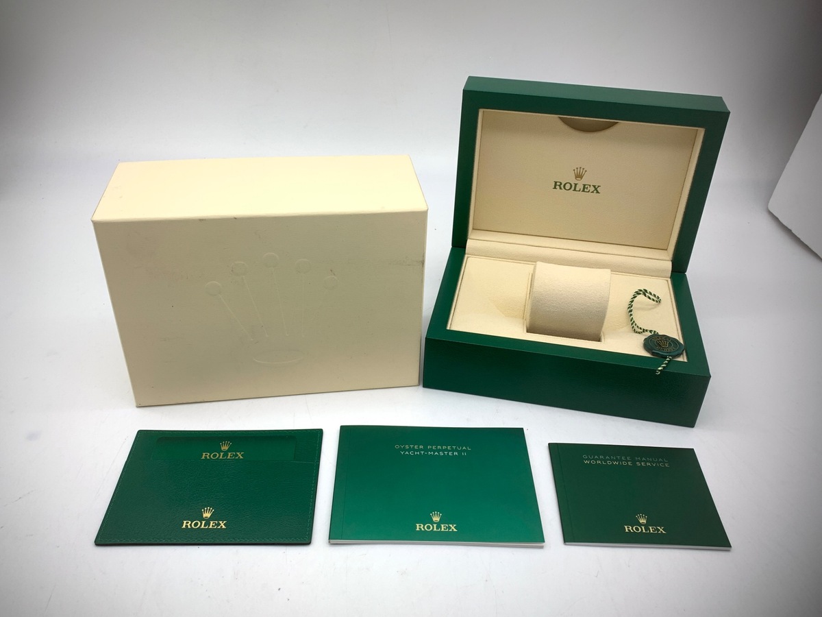 ロレックス(ROLEX) ヨットマスター II ホワイト 116680 ステンレススティール 白針