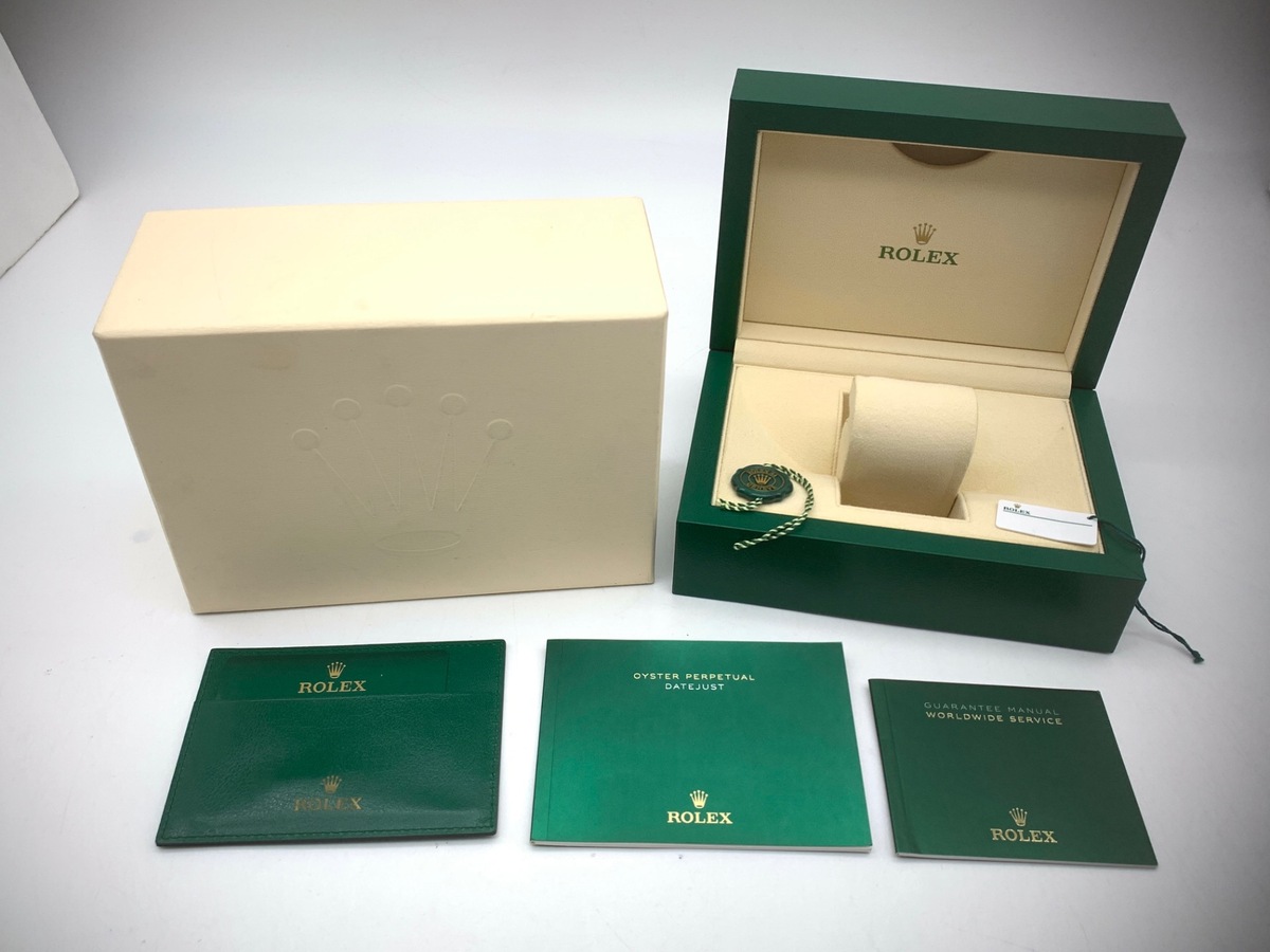 ロレックス(ROLEX) デイトジャスト 41 ブルー 126300 ステンレススティール オイスターブレス