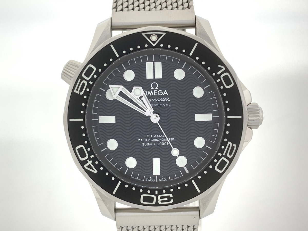 中古：A(美品)】オメガ(OMEGA) シーマスター ダイバー300M ブラック
