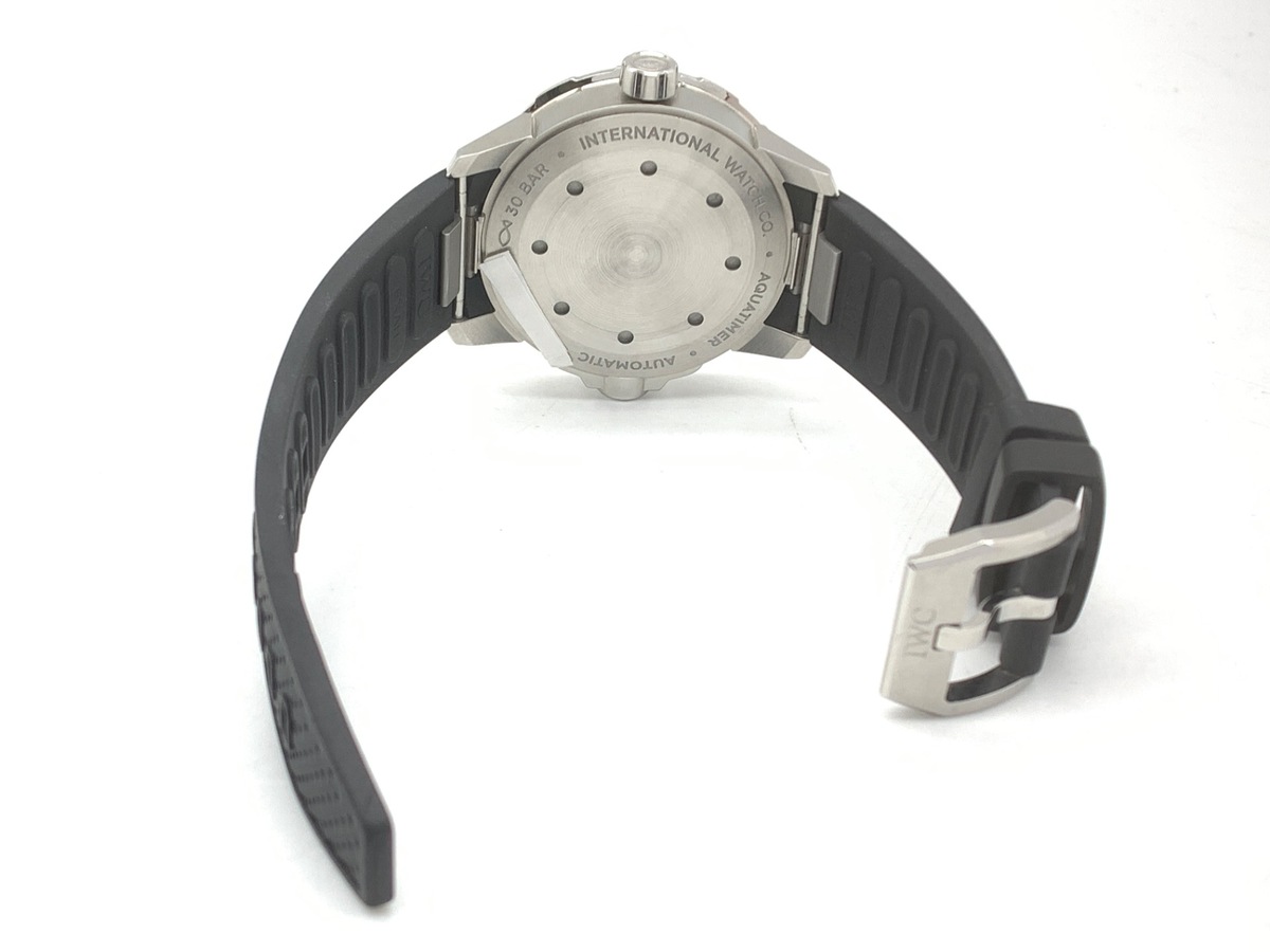 IWC アクアタイマー ブラック IW329001 ステンレススティール
